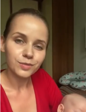 Zadowolona klientka szkoły rodzenia online Momama