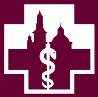 Logo szpitala partnera szkoły rodzenia online Momama